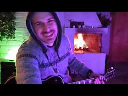Gojira - Fire is Everything guitar and fire cover.
