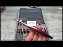 Metal Interchangeable Crochet Hook Set Review ￼