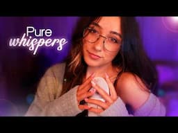 ASMR | Pure Whispers with no Mic Cover (Stress & Anxiety Relief) ❤️