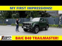 BAIC B40 TRAILMASTER FIRST LOOK! [CAR FEATURE]