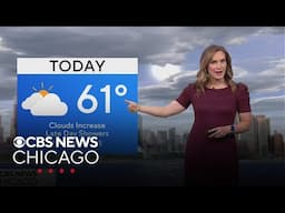 Cloudy day Wednesday in Chicago