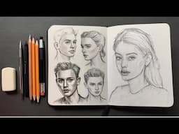 Discover Techniques for Beautiful Face Drawings (Girl Sketching Tips)