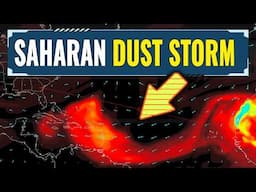 A Saharan Dust Storm is Launching Toward the U.S.