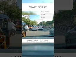 VW Ameo crashes into Dzire | Aggressive driving accident | Chennai