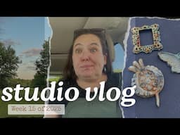 Studio Vlog Week 15 | Crafting, Yard work, Being a grown up, and Daily Life