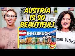 American Couple Reacts: Innsbruck, Austria! Top Things To Do! FIRST TIME REACTION!