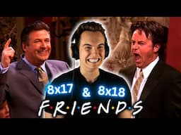 *THIS GUY'S CRAZY!!!* Friends S8 Ep: 17 & 18 | First Time Watching | reaction/review