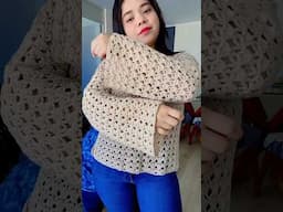 #viral sueter a crochet #ganchillo #crochet #realzacroche #knitting #diy