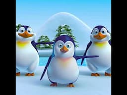 Penguins Song For Kids | FunForKidsTV - Nursery Rhymes & Baby Songs #shorts