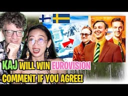 REACTION TO KAJ: The Finland-Swedish Trio Taking Over Eurovision 2025 | Max & Sujy React