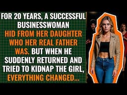 A Businesswoman hid the truth about her daughter’s real father for 20 Years. But when he showed up…