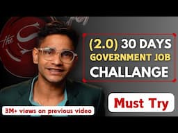 30 DAYS Government Job Manifest Challange | Rishabh Gautam The Law Of Attraction Coach