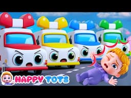 🔴Live - Wheels on the Ambulance | Nursery Rhymes & Kids Songs | Happy Tots