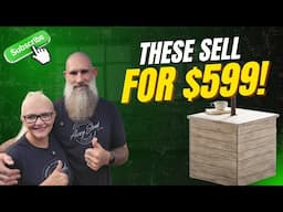Low cost, High Profit Woodworking Project that sells!