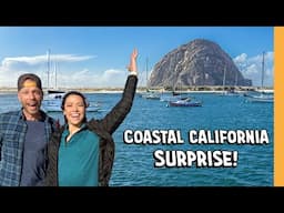 California Beach Town That Surprised Us | Morro Bay RV Camping & Coastal Adventures 🚐 🐚