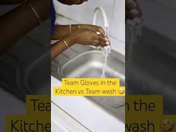 Team Gloves vs Scrub-a-Dub? 🧤👐 #BakingLife #SqueakyClean” #cakedecorating #shorts #shortsafrica