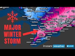 ❄️ Winter Storm Preview: Southern Ontario (Tue, Feb. 11, 2025)