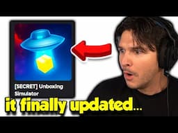 Another Roblox Simulator JUST UPDATED For the FIRST TIME IN YEARS!!