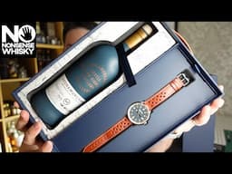 STUNNING Watch & Whisky Set | Marloe Watch Company X Ardnamurchan (Glenbeg Blue)