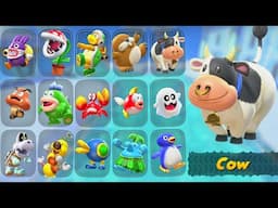 Mario Kart World - All Secret NPC Characters (Gameplay Showcase 4K)