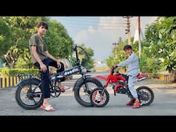 BIKE VS CYCLE 😍 Kon jeetega