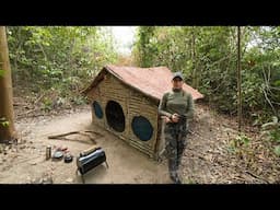 🌲 Bushcraft Shelter Camping | Building The Most Secret Survival Dugout in the Wild 🌲