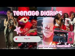 TEENAGE DIARIES 003✰ | story time, hair, friends, I have a valentines || Ra’Mariah Alexia