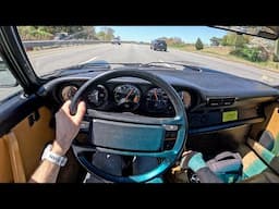 1986 Porsche 911 3.2 Carrera - Driving The Last 915 Transmission (POV Binaural Audio)