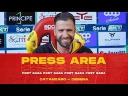 PRESS AREA | PLAY-OFF | IEMMELLO NEL DOPO GARA DI CATANZARO-CESENA