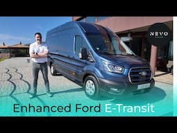New Enhanced Ford E-Transit - More Everything! (Range, Charging Speed)