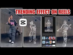 TRENDING NEON EFFECT ON REELS || VIRAL NEON EFFECT IN CAPCUT || Reels New Trend