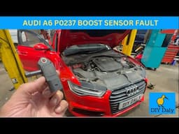 Audi A6 TDI limp mode & P0237 Boost sensor A fault