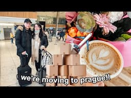 WE'RE MOVING TO PRAGUE! / MOVING VLOG 1