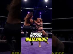 Princess Aussie is far from done! #highlights #wowsuperheroes #wrestling