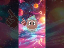 🚀☄️ #eggventurers #shorts #outerspace