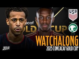 USA vs Saudi Arabia live watchalong | USMNT 2025 Gold Cup