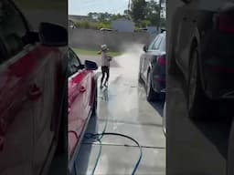 Anything more satisfying than a nice wash on the weekend?