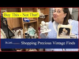 Buy This, Not That! Shopping Vintage Plates, Precious Moments, Glass, Jewelry - Thrift with Dr. Lori