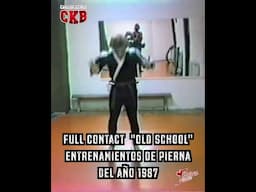 “Full Contact Old School 1987” #fabiancuencackb #boxing #fitnessdecombate #kickboxing