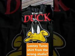 Bootleg Daffy Duck T-Shirt from Disney.. yes, really. #looneytunes #bootleg #tshirt