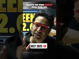 NEET 2025💔 - Saleem sir Message for students
