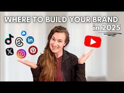 If you want to build a personal brand in 2025--You NEED to hear this. Start a YouTube Channel 2025