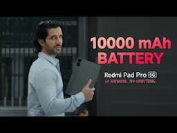 Redmi Pad Pro | Massive 10,000mAh battery