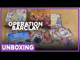Unboxing | Operation Barclay | Salt & Pepper Games | The Players' Aid
