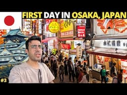 First impression of Japan: Osaka 🇯🇵