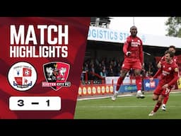 HIGHLIGHTS | Crawley Town vs Exeter City