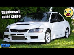 A 900HP Mitsubishi Evo Makes No Sense (Terrifying Acceleration)