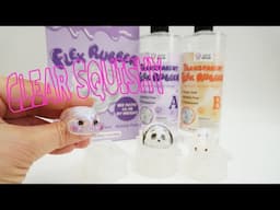 Make DIY Transparent and Clear Taba Squishy