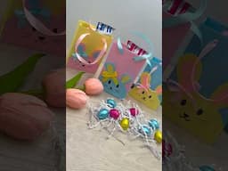 DIY Easter bunny paper bag | DIY Easter treat bags