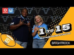 How does Khutha Mchunu play the bounce as a tighthead prop? | 1 to 15 What rugby players actually do
